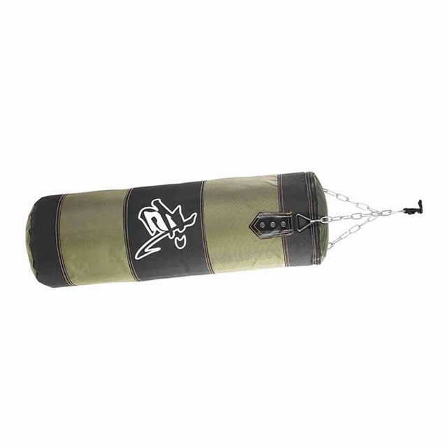 Saco Dede Boxeo De Entrenamiento Vacío, Absorción De Impactos, Tela Oxford Duradera Con Hebillas De Metal, Cierre De Cremallera, Cadena De Metal, Para El Desarrollo De Técnicas