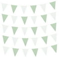 thumbnail image 6 of WASHWEPE Party Banners 100X20Cm Triangle Shape Boho Style for Birthday Celebrations 42Pcs, 6 of 8