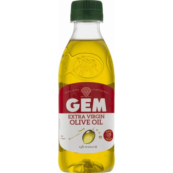 GEM Extra Virgin Olive Oil for Seasoning and Finishing, 8.5 fl oz