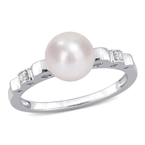 Everly Women's Cultured Pearl Sterling Silver Ring