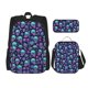 thumbnail image 1 of Fotbe Skull daisy Gradient Set Escolar 3 en 1 para Niños - Mochila Duradera con Lonchera Aislante y Estuche para Lápices - Mochila Escolar para Niños y Niñas, 1 of 7