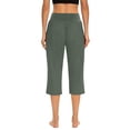 thumbnail image 7 of Women's Pants Fashion Casual Pants For Women For High Waisted Crop Work Summer Casual Slacks Yoga Dress Pant, 7 of 7