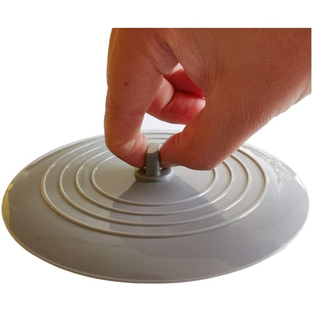 2PCS Silicone Floor Drain Plug Cover Kitchen Bath Tub Sink Rubber Water Stopper