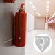 thumbnail image 5 of Gancho para extintor de incendios de pared de 8 piezas, soporte resistente para extintor de incendios, 5 of 7