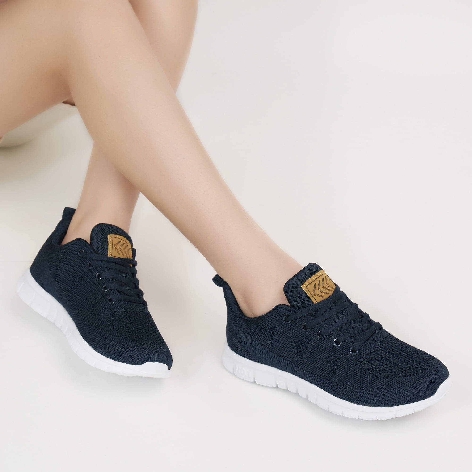 Ecetana Women Running Shoes Breathable Casual Sneakers Comfortable Walking Tennis Shoes