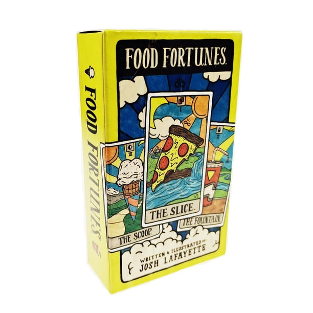 Juego de cartas Food Fortunes Tarot Family con cartas de tarot