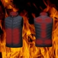 thumbnail image 4 of Heated Jacket 9 Areas USB Men's Women's Winter Outdoor Electric Heating Jackets Warm Sports Thermal Coat Clothing Heatable Vest, 4 of 9