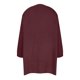 thumbnail image 4 of Puntoco moda mujer manga larga cárdigan sólido otoño Casual abrigo blusa top Puntoco Puntoco-5815, 4 of 6