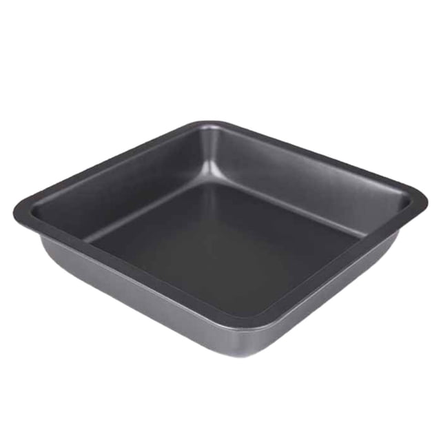 8 Inch Square Cake Pan Non Stick Baking Tray For Lasagna And Easy Clean Quality Dishwasher Safe Metal Kitchen Tool