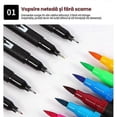 thumbnail image 5 of 80 Enmy Acrylic Paint Marker Set - Ncs Colors For Glass, Ceramic, Wood, Plastic, Canvas More - Non-piercing Paper Safe - Multicolor, 5 of 5