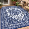 thumbnail image 3 of Waterproof Outdoor Rug,Plastic Reversible Rug,Modern Area Rug,Large Floor Mat,Modern Plaid Outdoor Rug for Outdoors,RV,Patio,Backyard,Deck,Picnic,Beach,Camping, 3 of 9