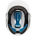 thumbnail image 5 of Easton Z5 2.0 Matte Two-Tone Batting Helmet - Senior | White/Black | Senior, 5 of 5