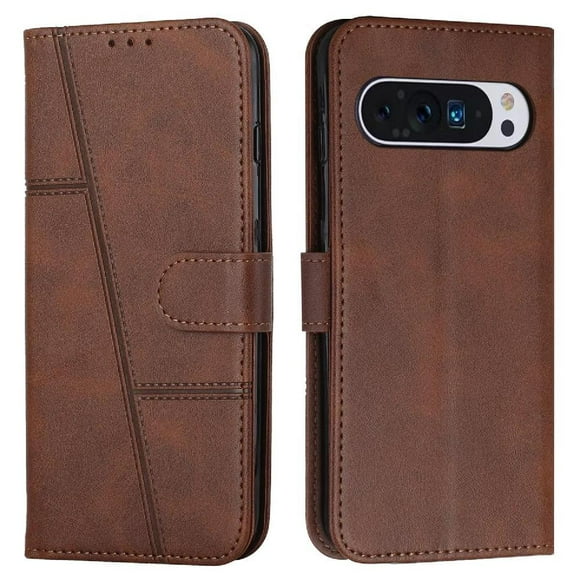 Funda Flip para FOXDOCK GooGle Pixel 9 – Carcasa delgada y resistente a impactos con soporte para uso diario y profesional