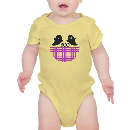 

Boo! Twin Ghosts Bodysuit Infant -Image by Shutterstock 24 Months