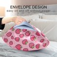 thumbnail image 4 of Yayeee Pillowcase Queen Size Set of 2 Satin Wrinkle Resistant Pillow Case, Strawberry Bliss, 4 of 8