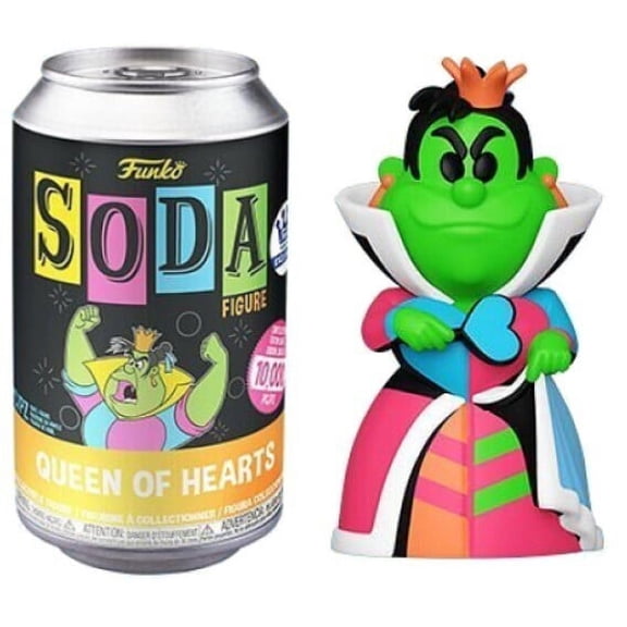 Funko Vinyl Soda Alice in Wonderland Queen of Hearts Black Light with Possible Chase Exclusive