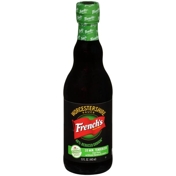 French�s Reduced Sodium Worcestershire Sauce, 15 Fl Oz - Walmart.com French�s Reduced Sodium Worcestershire Sauce, 15 Fl Oz - Walmart.com