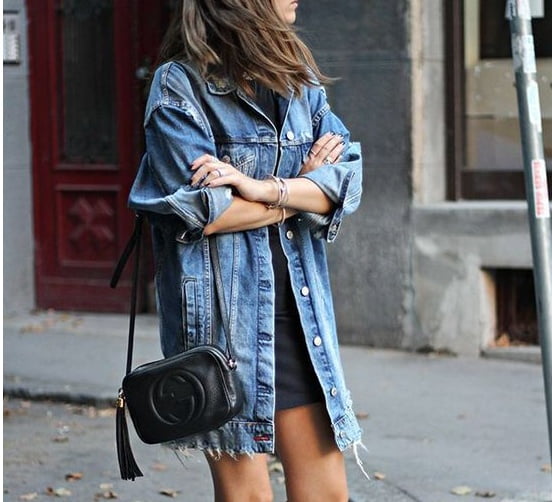 Women´s Hole Patch Denim Ripped Jeans 