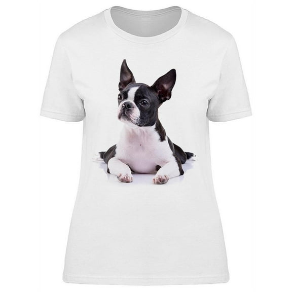 Awesome Terrier W/lifted Ears T-Shirt Women -Image by Shutterstock, Female x-Large