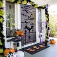thumbnail image 4 of Cortina de la puerta NET Decoración de Halloween Puerta de malla de malla Ventilación Antiinsect Anti Flying Bugs Jooan Modelo, 4 of 6