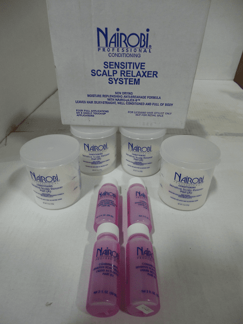 Nairobi Conditioning Sensitive Scalp Relaxer Kit 4 Pack Of 3