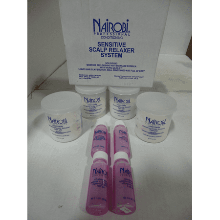 Nairobi Conditioning Sensitive Scalp Relaxer Kit 4 Pack Of 3