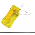 thumbnail image 3 of Automatic Needle Threader Auto Needle Threader Needle Storage for Easy Needle Threading to Ease Eye Strain. Includes 5 Spools Sewing Thread and 30 Needles. Easy to Use. Bright Yellow, 3 of 5