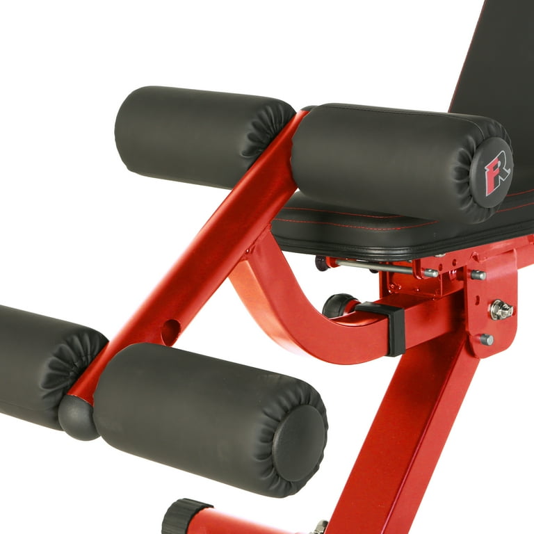 FITNESS REALITY 2000 Super Max XL High Capacity NO GAP Weight Bench with Detachable Leg Lock Down Walmart