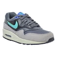 thumbnail image 2 of Nike Air Max 1 Essential Women's Shoes Dark Grey/Hyper Jade/Racer Blue/Black 599820-023, 2 of 6