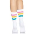 thumbnail image 3 of Leg Avenue Women's Pride Crew Socks, 3 of 5