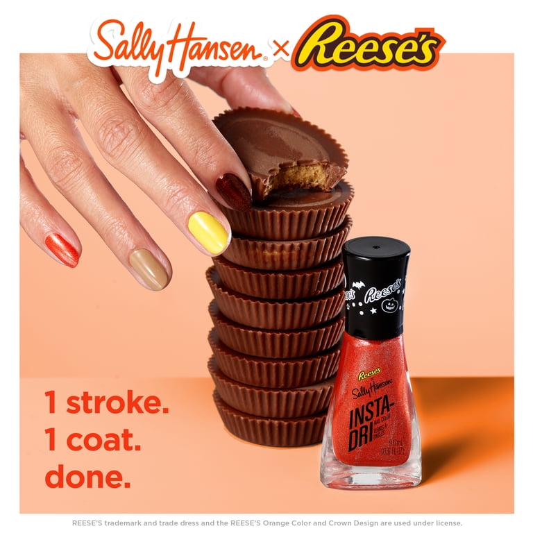 Sally Hansen Insta-Dri x REESE'S Nail Polish, The Best Combo