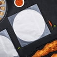 thumbnail image 3 of 1 paquete de 50 hojas de papel para hornear antiadherente para barbacoa, papel de aceite de silicona de doble cara, papel redondo para horno, accesorios para barbacoa, 3 of 5