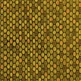 thumbnail image 1 of Ahgly Company Machine Washable Indoor Square Abstract Yellow Modern Area Rugs, 8' Square, 1 of 4