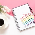 thumbnail image 7 of 20pcs Self-Adhesive Paper Decorative Stickers for Party Decorative Presents Sealing Hand 90x90mm 36 patterns/pc, 7 of 7