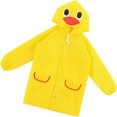 thumbnail image 1 of Chubasquero para niños ShuxiuWang con forma de dibujos animados amarillo, 1 of 1