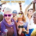 thumbnail image 4 of ZheElen 2 Pcs/ensemble Instrument de Musique Traditionnel Africain Balle Rythmique Percussion à Main en Rythmes Africains : pour Concert Aslatua, 4 of 6