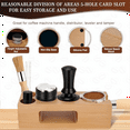 thumbnail image 4 of Ensemble de 5 Accessoires de Tassage Espresso, avec Distributeur de Café Espresso, Outils Espresso, 53mm, 4 of 5
