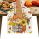 thumbnail image 5 of Mantel con diseño de calabaza, pavo y hojas de arce para Acción de Gracias, decoración para mesa de fiesta, 13 x 72 pulgadas, 5 of 5