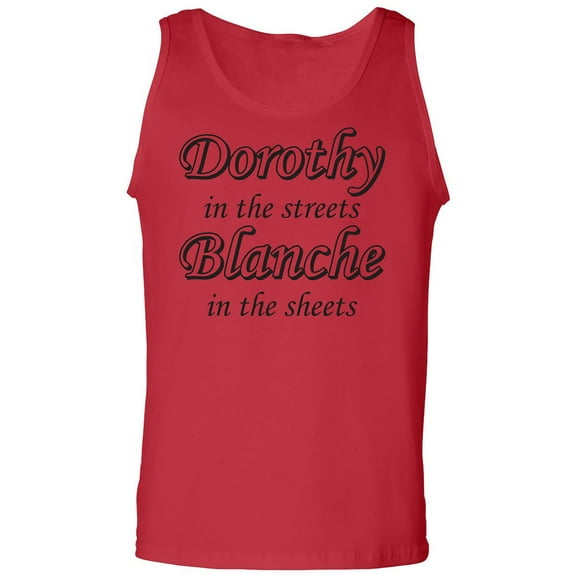 Dorothy In The Streets Adult Tank Top