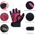 thumbnail image 3 of Weight Lifting Gloves, Anti Slip Gym Gloves with Wrist Support P, 3 of 5