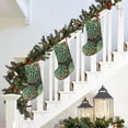 thumbnail image 5 of Lsque Succulents Pattern 18 Inch Christmas Stockings, Festive Holiday Stocking for Christmas Decorations Holiday Decor, 5 of 8
