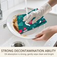 thumbnail image 7 of 6 Pcs Funny Kitchen Towels,Dark Green Christmas Tree and House Pattern Microfiber Dish Towels,Kitchen Tea Towels,Kitchen Towel Set (18" X 26"), 7 of 7