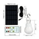 thumbnail image 3 of Ounissouiy Luz solar al aire libre Bombilla de ahorro de energía Control remoto Luces nocturnas Linterna Brillo Herramienta de iluminación para Iluminación y accesorios, 3 of 6