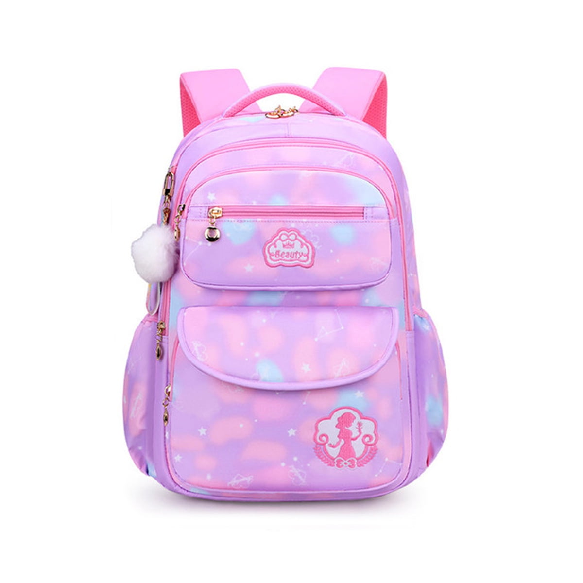 School Bags Waterproof School Backpack For Girls Princess Backpack Kids ...