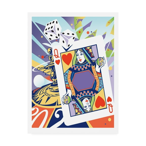 Trademark Fine Art 'Casino' Canvas Art by David Chestnutt