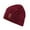 Wine, variant on YAYUBA Winter Hats for Men Women, Lined Knit Beanie Warm Soft Stocking Cap for Cold Weather Outdoor