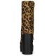 thumbnail image 4 of Botas de combate con plataforma con cordones y tacones gruesos para mujer Leopardo 37 Unique Bargains Moda, 4 of 7