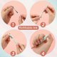 thumbnail image 3 of 5pcs Pens Black Ink Gel Pens Medium Point 0.7mm Pen Smooth Writing High-End Series Cute Pens for Journaling Note Taking, Office School Supplies Gifts, 3 of 5