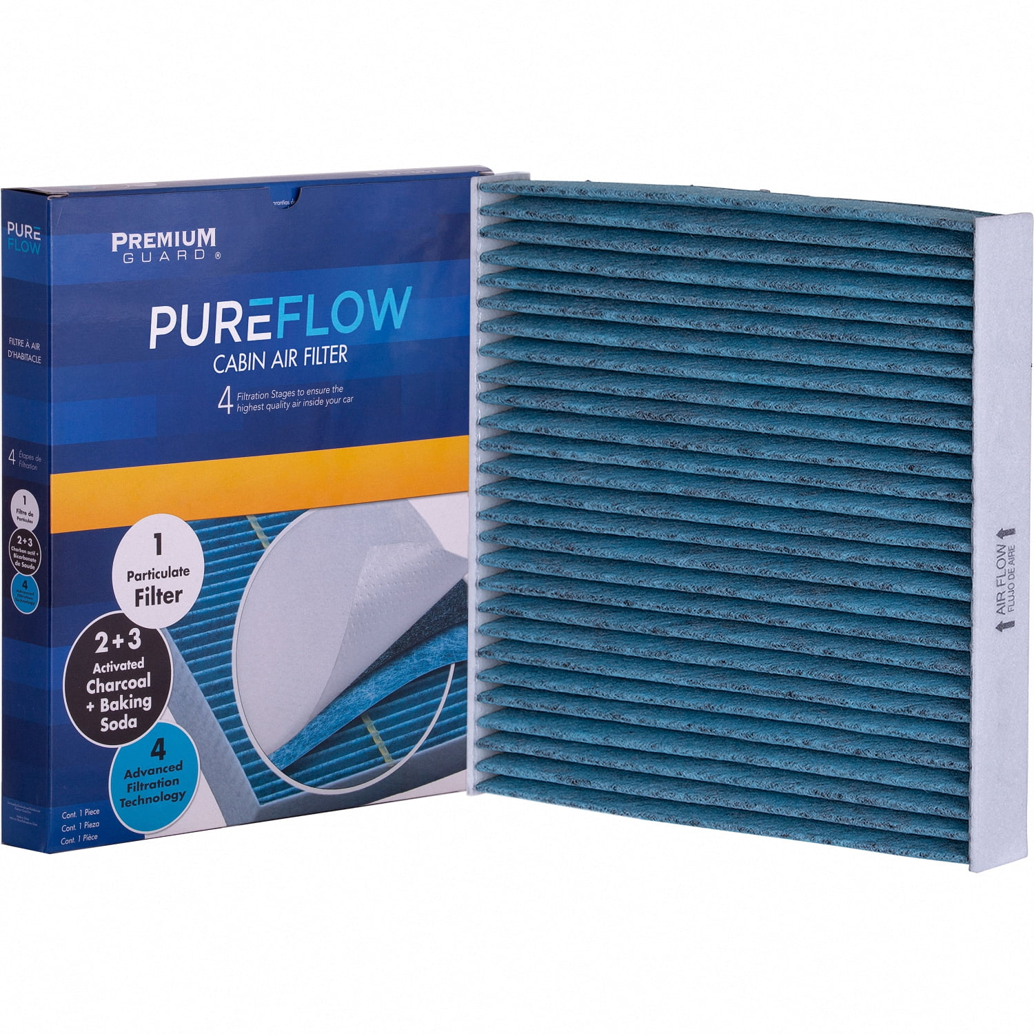 PUREFLOW PC4021X Cabin Air Filter | Fits 2011-2013 INFINITI M37 3.7L, M56 5.6L; 2014-2019 Q70 3.7L, 5.6L; 2015-2019 Q70L 3.7L, 5.6L; 2012-2013 M35h 3.5L