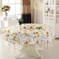 thumbnail image 1 of 150cm Round Hotel Tablecloth Pure Color Restaurant Tablecloth Polyester Fabric Tablecloth Home Dinner Table Cloth,washable Table Cover For Bridal Show, 1 of 4